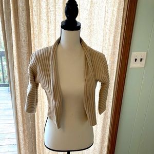 Ribbed shrug